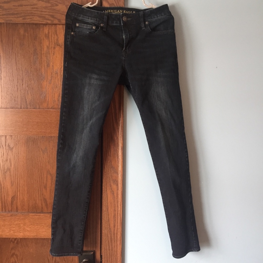 AEO Men’s Dark Wash Skinny Jeans - 30 x 32